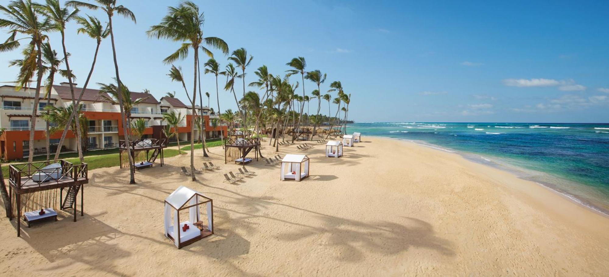 منتجع وسبا بريثليس بونتا كانا - للبالغين فقط المظهر الخارجي الصورة Beach at Dreams Palm Beach
